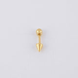 Piercing Punta 0.4 g / 1/2 in Oro Amarillo 18K