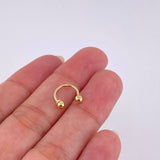 Piercing U 0.4g / 1/2 in 18K Yellow Gold
