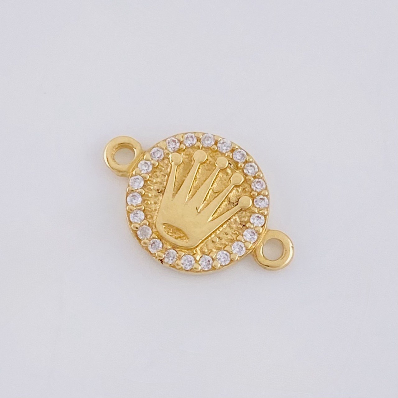 Charm Circle Crown 1 g / 1/2 in Yellow Gold 18K
