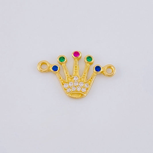 Herraje Corona 0.75 g / 3/4 in Oro Amarillo 18K