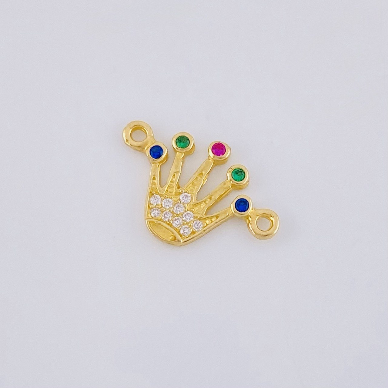 Herraje Corona 0.75 g / 3/4 in Oro Amarillo 18K