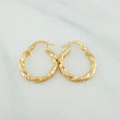 Candongas Jiah 1.9 g / 3/4 in Oro Amarillo 18K