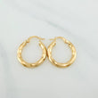 Candongas Kari 2.15 g / 3/4 in Oro Amarillo 18K
