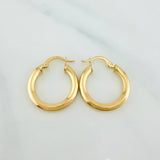 Hoop Earrings Clau 2 g / 1 in Yellow Gold 18K