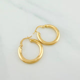 Hoop Earrings Clau 2 g / 1 in Yellow Gold 18K