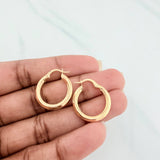 Hoop Earrings Clau 2 g / 1 in Yellow Gold 18K