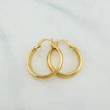 Candongas Nati 2.4 g / 1 in Oro Amarillo 18K