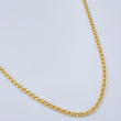 Flat Mariner Chain 2.05gr / 45.5cm / 18K Yellow Gold +3 &