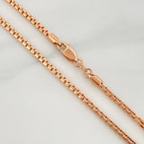 Cadena Veneciana 20.4 g / 25 3/4 in / 2.1 mm Oro Rosa 18K