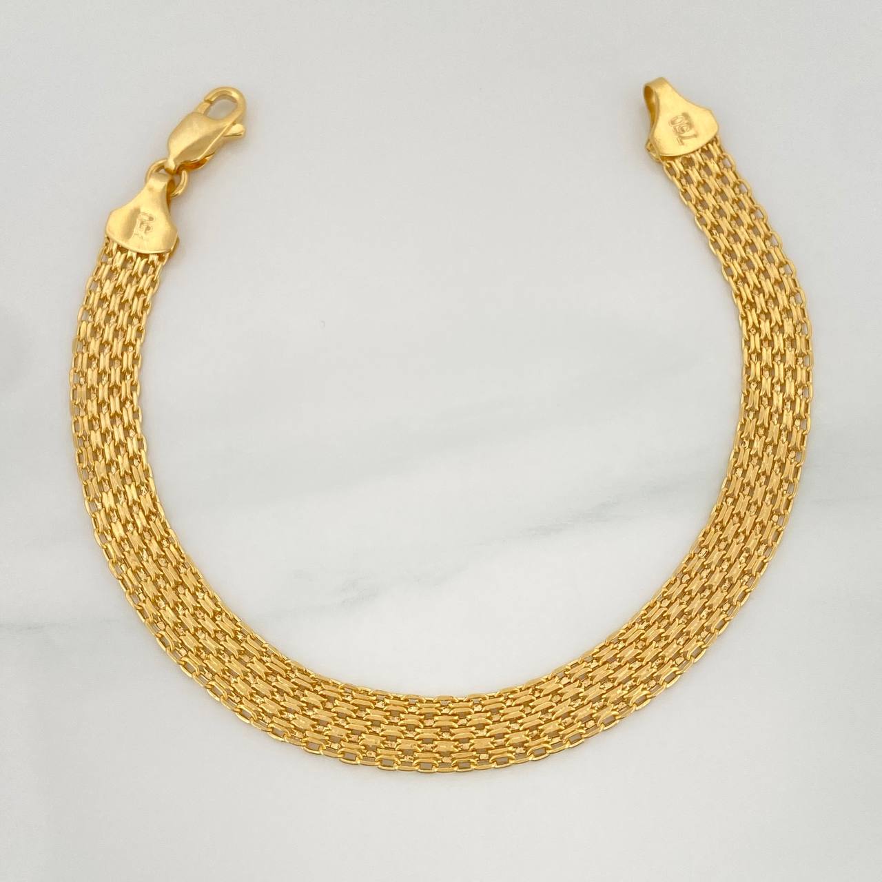 Bismark Bracelet 3.7 g / 6 1/4 in / 6.4 mm 18K Yellow Gold