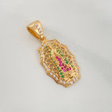 Dije Virgen Guadalupe 4.45 g / 1 1/4 in Oro Amarillo 18K