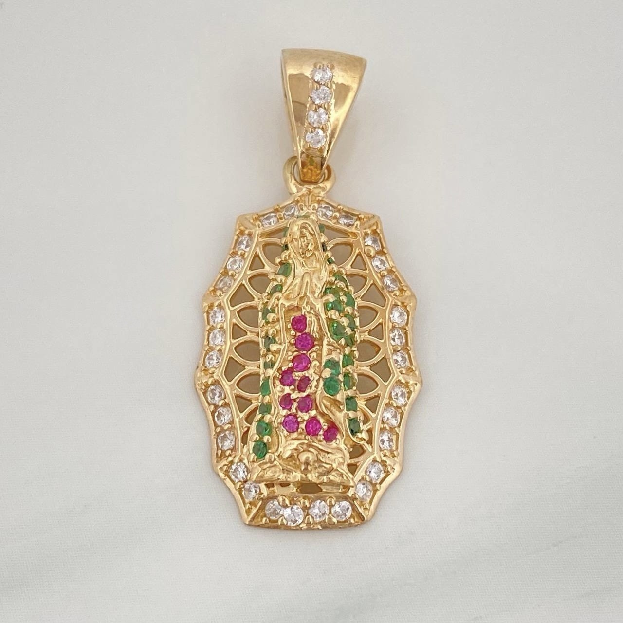 Dije Virgen Guadalupe 4.45 g / 1 1/4 in Oro Amarillo 18K