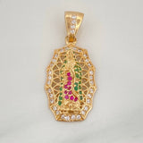 Dije Virgen Guadalupe 4.45 g / 1 1/4 in Oro Amarillo 18K