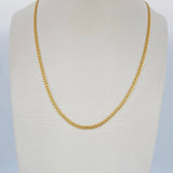 Cuban Links 2.55gr / 60cm / 18K Yellow Gold +1 &