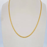 Cuban Links 2.25gr / 60cm / 18K Gold +1 $