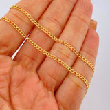 Cuban Links 2gr / 45.3cm / 18K Yellow Gold +1