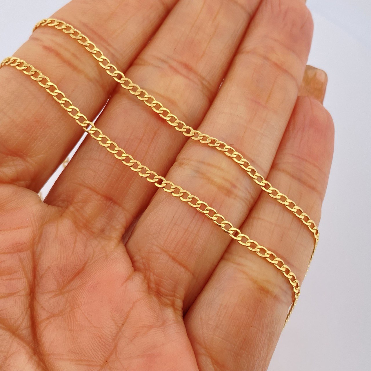 Cuban Links 1.8gr / 60cm / 18K Yellow Gold +1 $