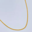 Cuban Links 1.2gr / 17.7in / 18K Yellow Gold +1 &