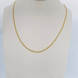Cuban Links 1.2gr / 17.7in / 18K Yellow Gold +1 &
