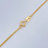 Cuban Links 1.2gr / 17.7in / 18K Yellow Gold +1 &