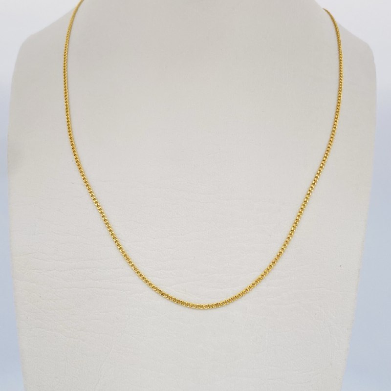Cuban Links 1.05gr / 45cm / 18K Yellow Gold +1 &
