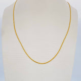 Cuban Links 1.05gr / 45cm / 18K Yellow Gold +1 &