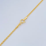 Flat Mariner Chain 2gr / 45.4cm / Yellow Gold +3 18K &