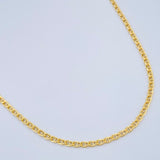 Flat Mariner Chain 2.6gr / 23.6in / 18K Yellow Gold +3 &