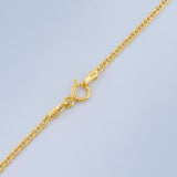 Flat Mariner Chain 2.6gr / 23.6in / 18K Yellow Gold +3 &