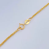 Franco Chain 2gr / 40cm / Two Yellow White Gold +3 18K &