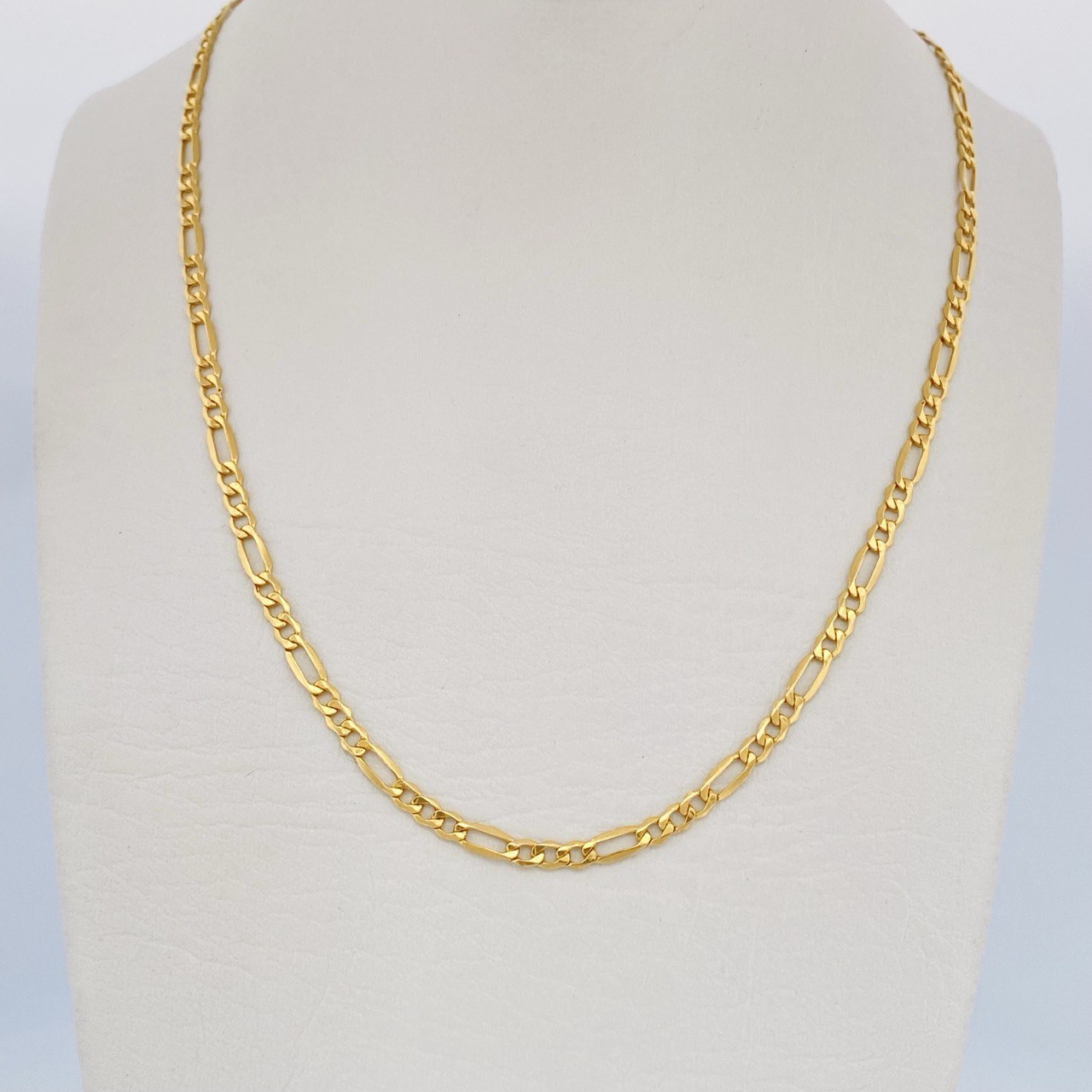 Figaro Chain 2.65gr / 44.5cm / 18K Yellow Gold +1 &