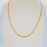 Figaro Chain 2.65gr / 44.5cm / 18K Yellow Gold +1 &