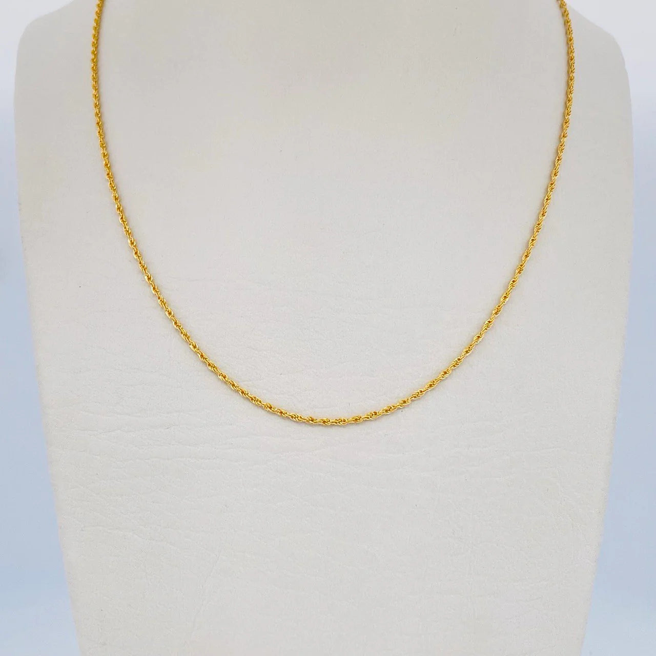 Cadena Lazo 1gr / 20 in / 2mm Oro Amarillo +3 18K $