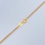 Franco Chain 1.9gr / 40cm / Two Tone Yellow White +3 18K &