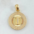 Pendant Medal Letter I 4.65gr / 1 1/4 in / 18K Gold