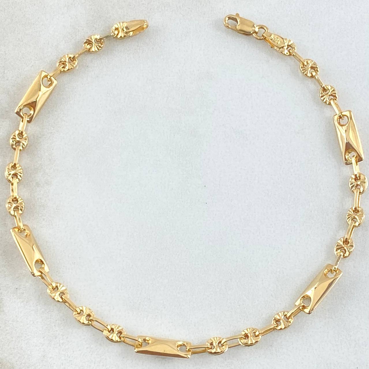 Bracelet GC Rustic 3.5gr / 18.5cm / 18K Yellow Gold