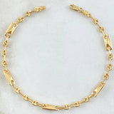 Bracelet CG Rustic 3.45gr / 7.3in / 18K Yellow Gold ©