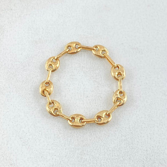 Anillo Gc 0.8gr / T10 / 4.15mm Oro Amarillo 18K ©