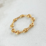 Gc Ring 0.55 g / T6- 5 3/4 Yellow Gold 18K
