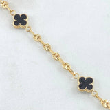 Bracelet GC Black Clover 3.85gr / 7.5in / 18K Gold Yellow ©