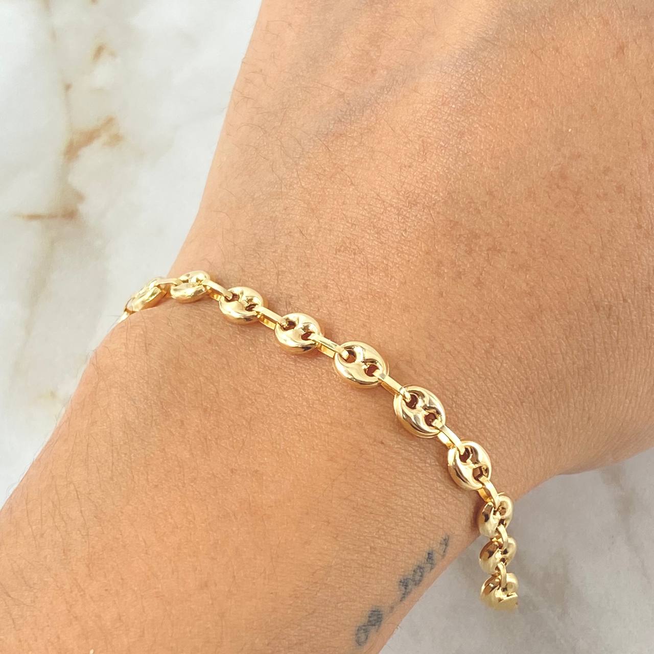 Bracelet GC 4.2gr / 21cm / 18K Yellow Gold ©