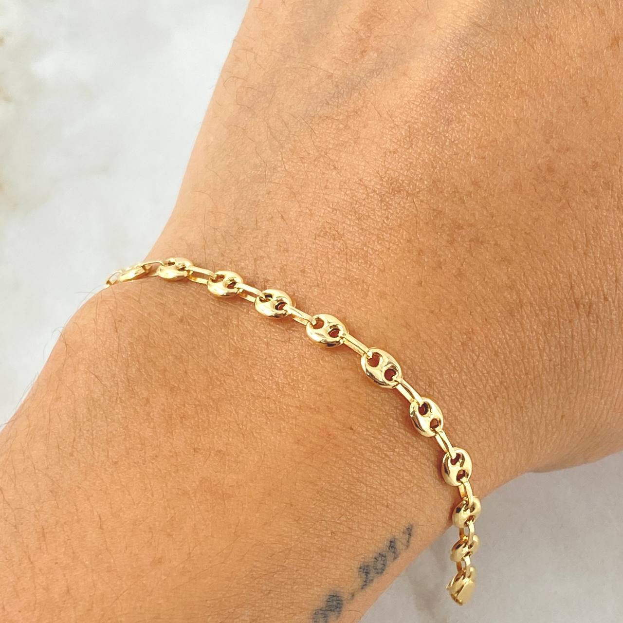 Bracelet GC 2.75gr / 19.5cm / 18K Yellow Gold ©