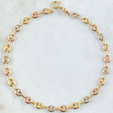 Bracelet GC 2.7gr / 20.5cm / Three 18K Gold ©