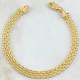 Bismark Bracelet 7.85gr / 20.5cm / 18K Yellow Gold +1