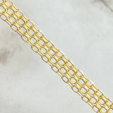 Bismark Bracelet 7.85gr / 20.5cm / 18K Yellow Gold +1