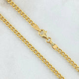 Cuban Links 7.65gr / 60cm / 18K Yellow Gold +1