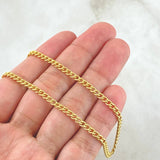 Cuban Links 7.65gr / 60cm / 18K Yellow Gold +1