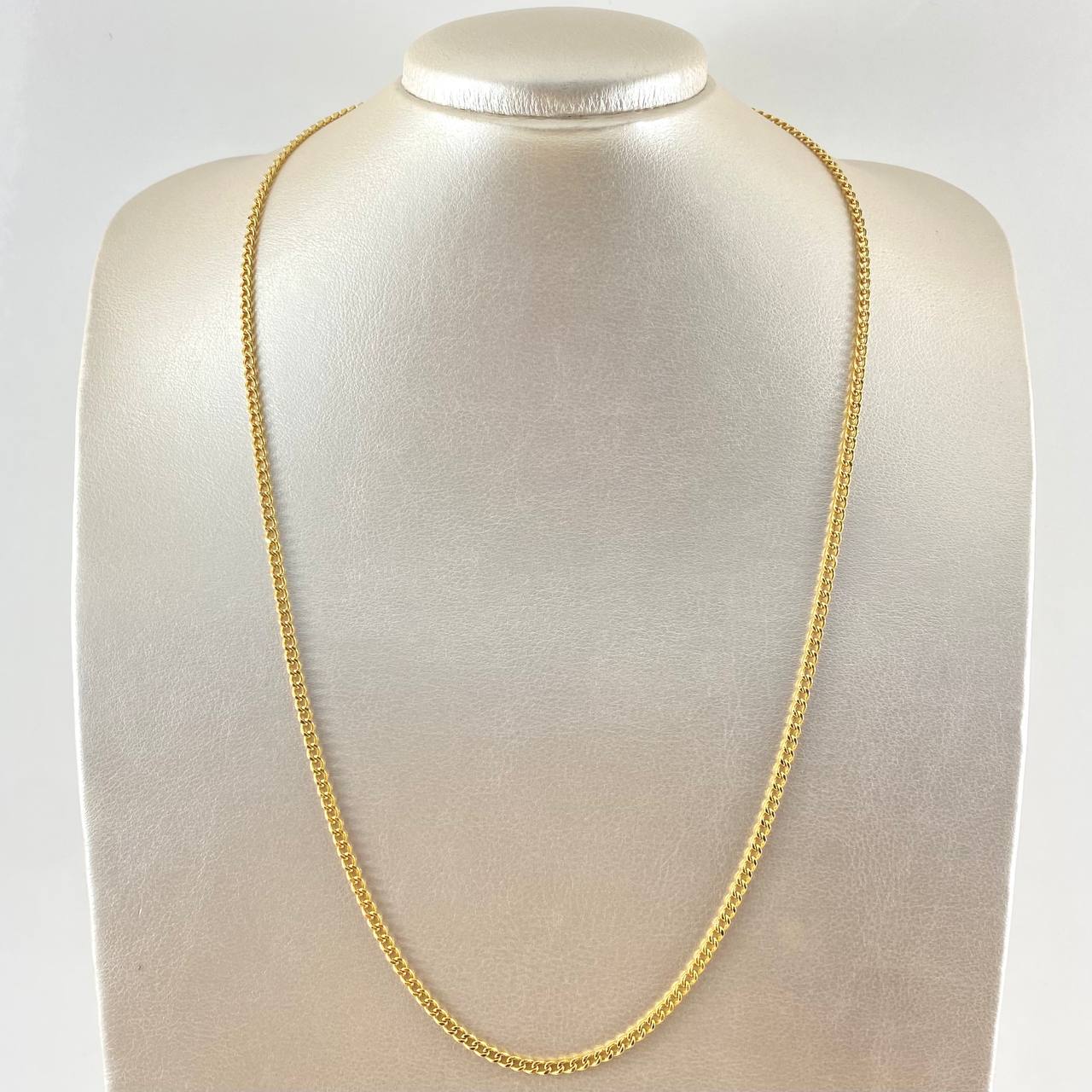 Cuban Links 7.65gr / 60cm / 18K Yellow Gold +1