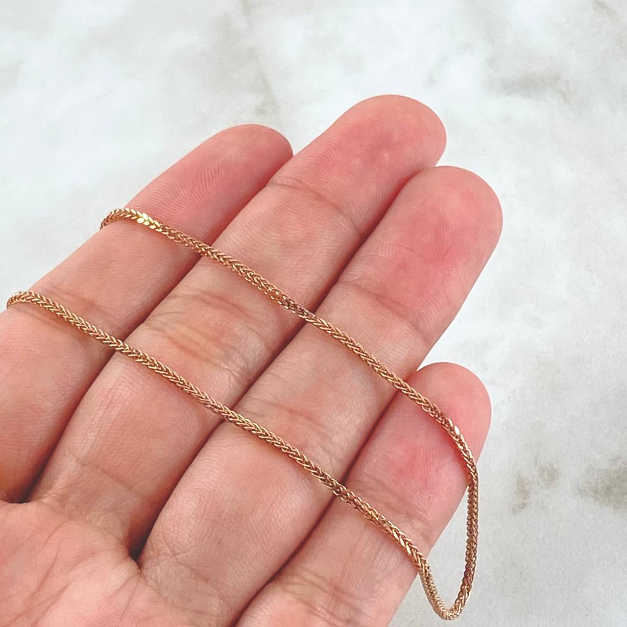 Franco Chain 2.85gr / 45cm / Rose Gold +3 18K