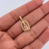 Pendant Virgin Guadalupe 1.2gr / 2.1cm / 18K Yellow Gold &
